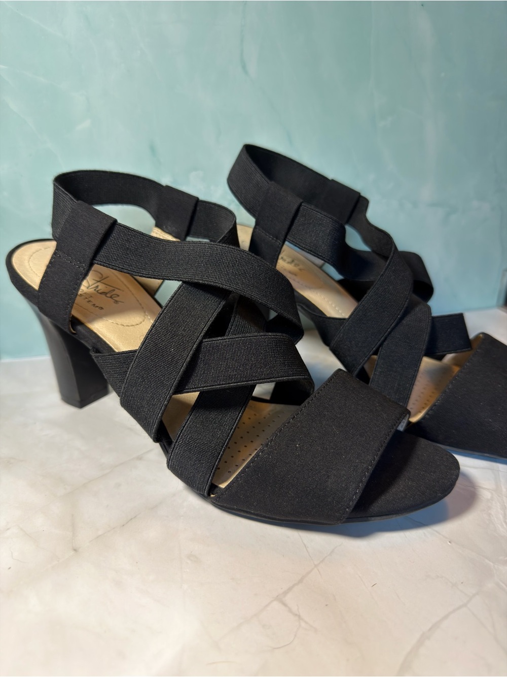 Size 7 Life Stride Charlotte Strappy Heels